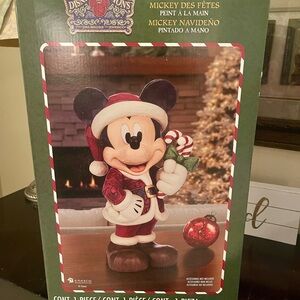 NEW Disney Traditions Jim Shore Holiday Mickey Mouse - 17” Figure